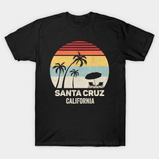 Retro California Santa Cruz Beach Shirt Vintage T-Shirt